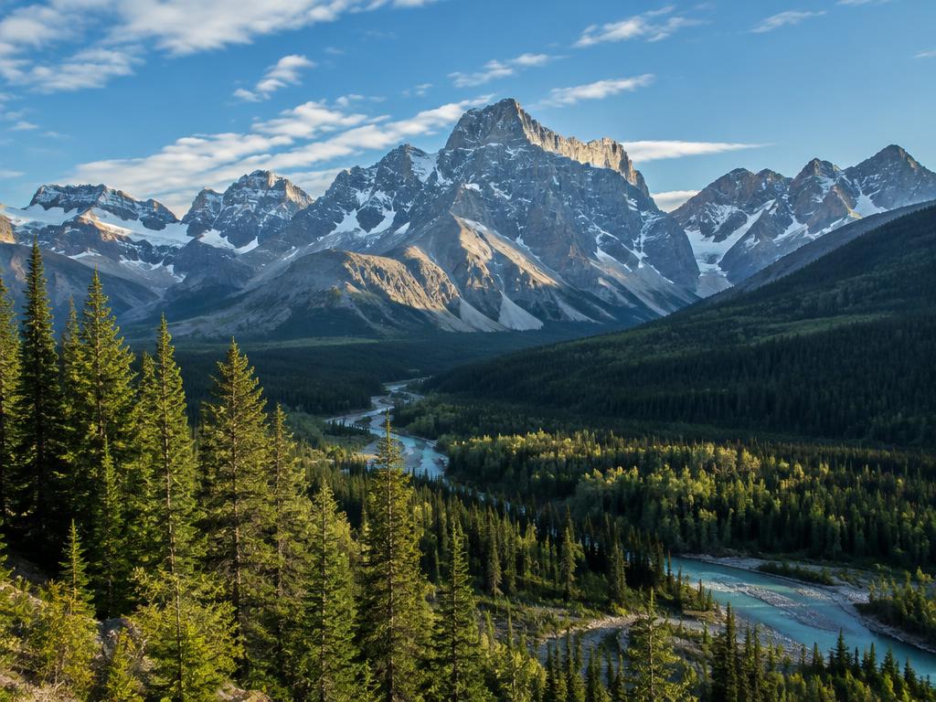 Kootenay Rockies landscape
